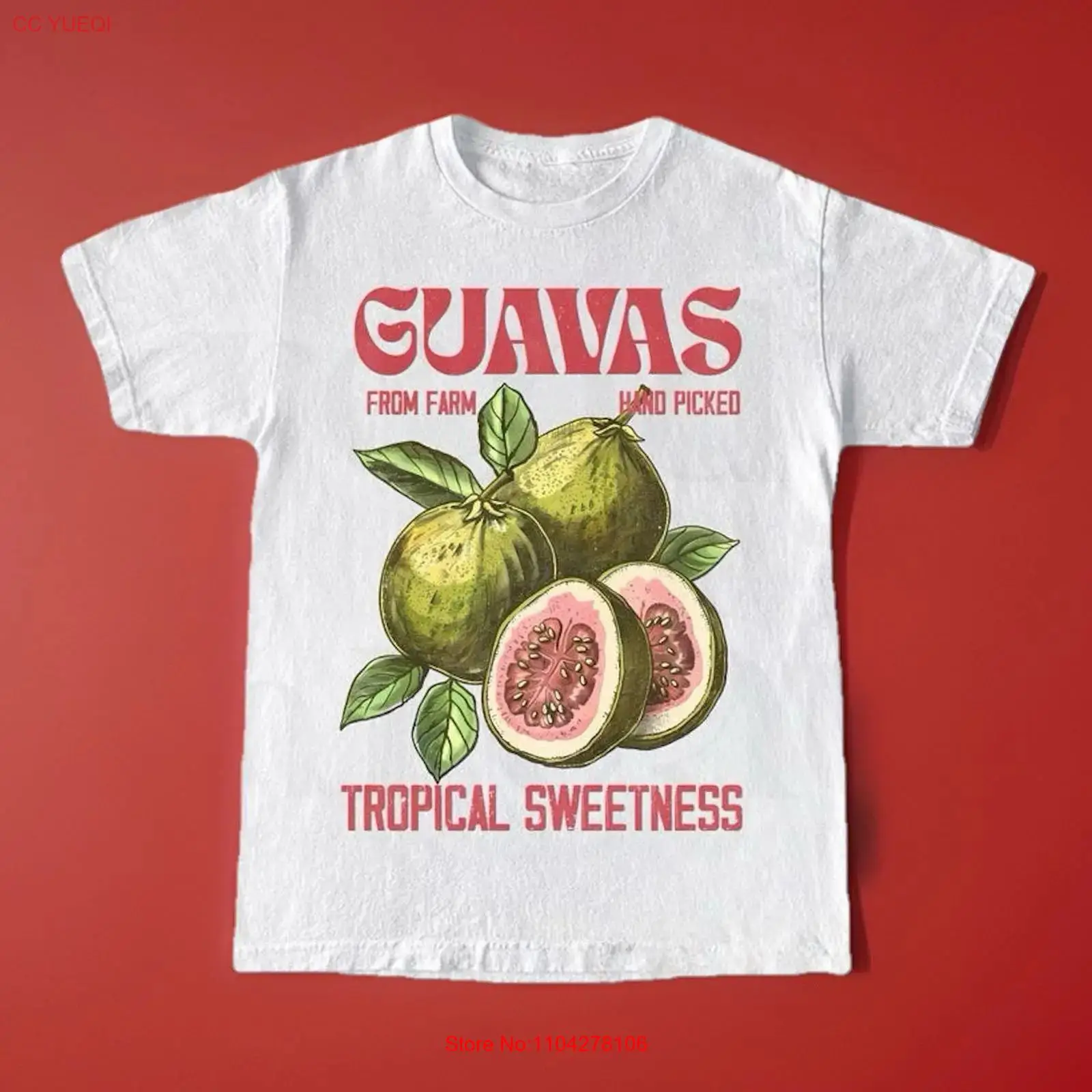 Commercial Printing Labels - Guavas Retro Commercial T Shirt New
