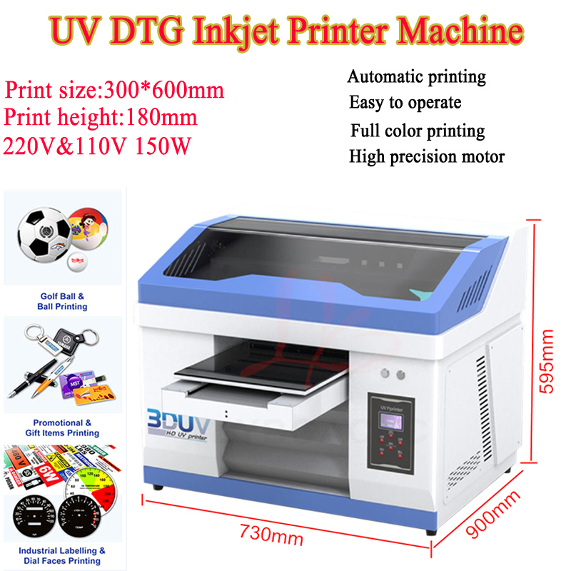 Uv Flatbed Printer - LY 3060 220V 110V Full Automatic