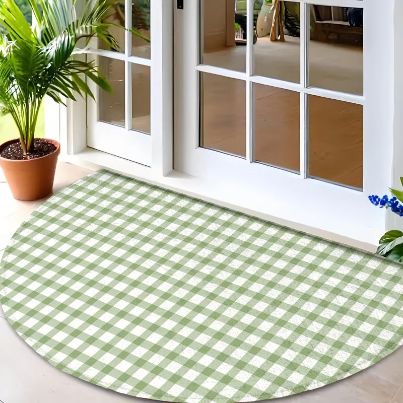 Hall Commercial Printing - Simple Retro Gingham Grid Motif Print