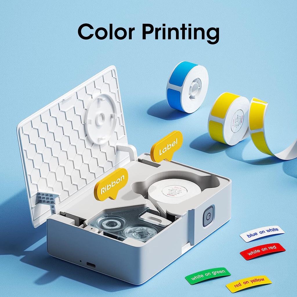 NIIMBOT B18 Color Label Printe - đánh giá và giá Commercial Printing Labels