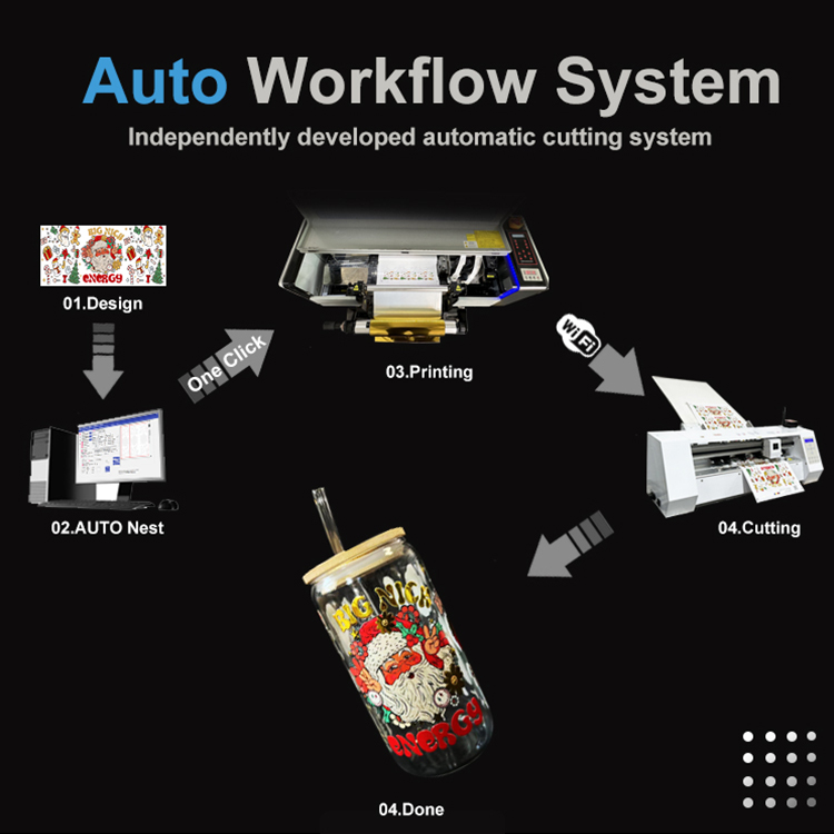 Intelligent Auto Cutting 4 Pri - đánh giá và giá Dtf Printer Machine