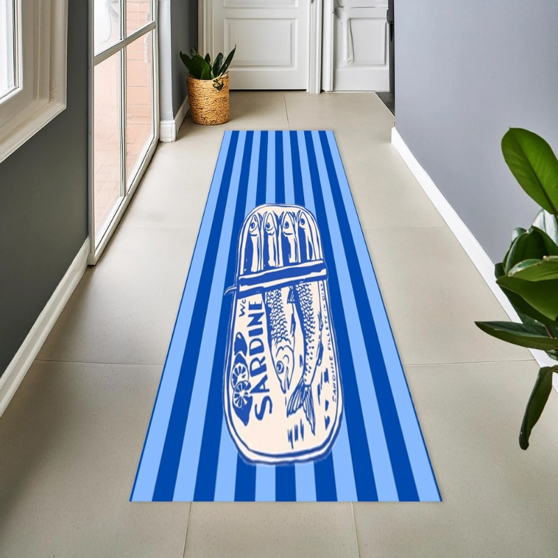 Vintage Blue Striped Sardine G - đánh giá và giá Wholesale Commercial Printing