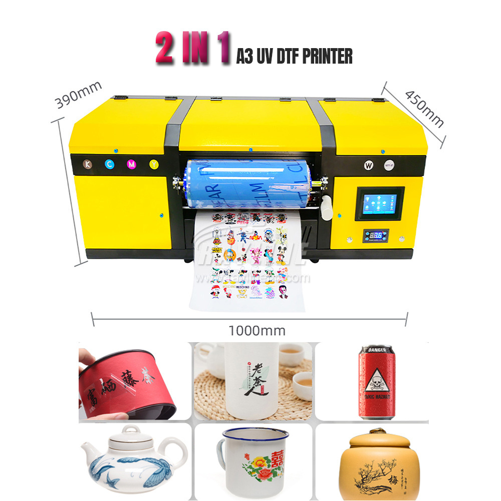 Two in One UV DTF Printer Prin - đánh giá và giá Dtf Printer Machine