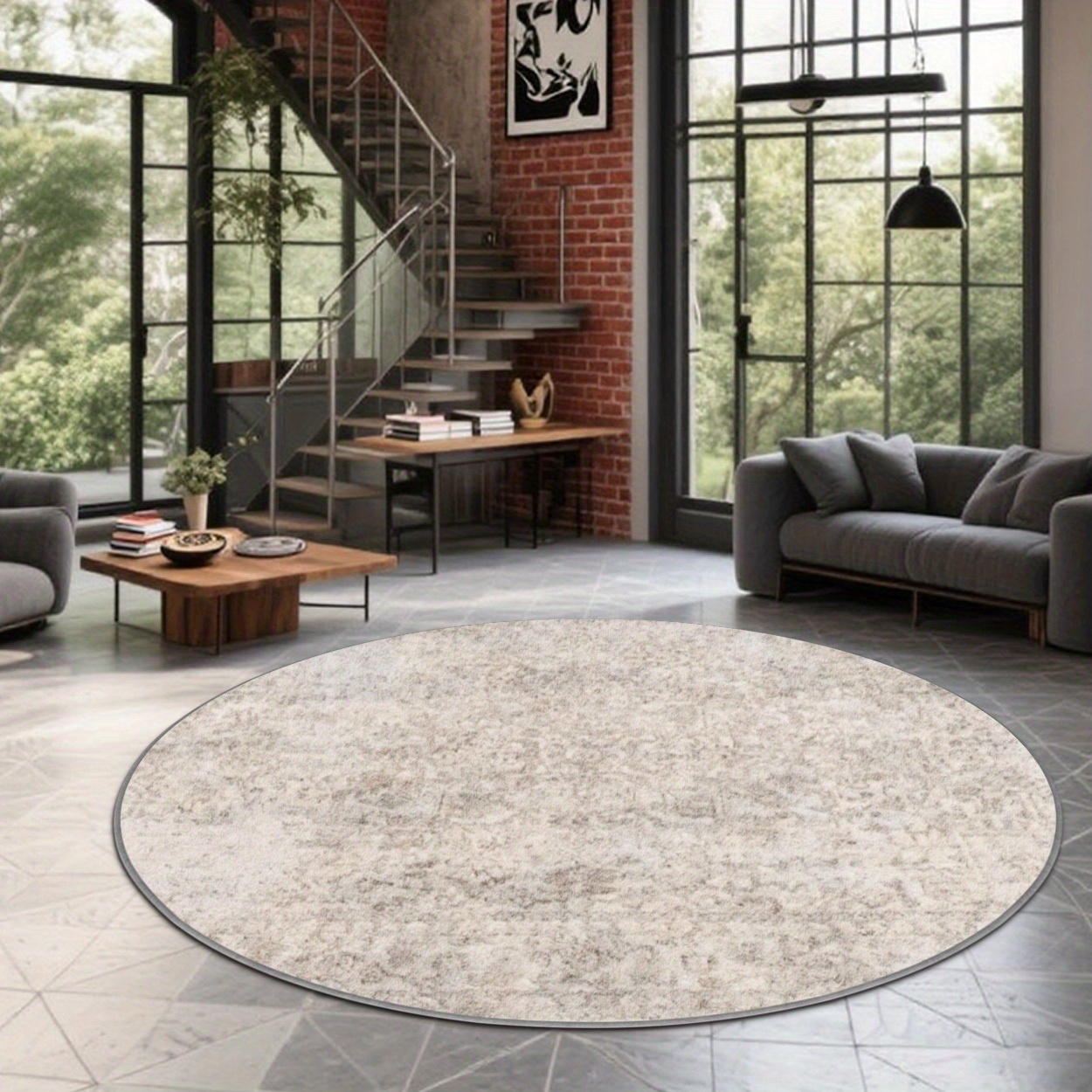 Abstract mottled round floor r - đánh giá và giá Hall Commercial Printing