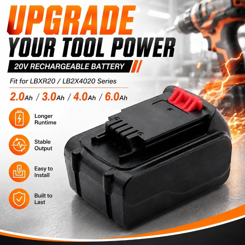 20V Max 6.0Ah Lithium-Ion Repl - đánh giá và giá Black+Decker Tool 20V Max