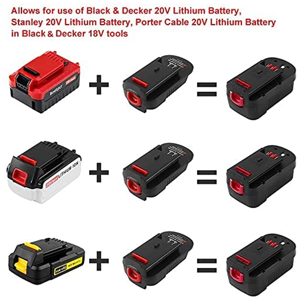 HPA1820 Adapter Thay Thế Dùng  - đánh giá và giá Black+Decker Tool 20V Max