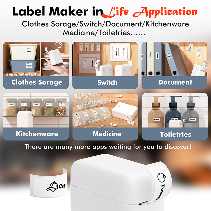 L12 Label Printer Portable The - đánh giá và giá Commercial Printing Labels