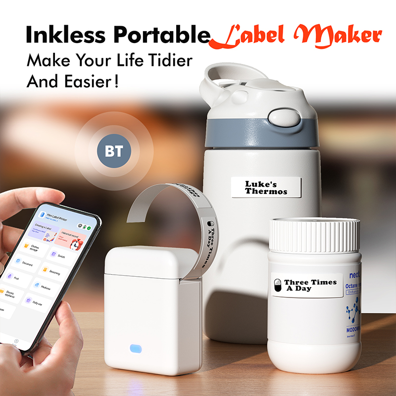 L12 Label Printer Portable The - đánh giá và giá Commercial Printing Labels