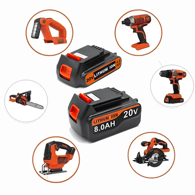 18V 3.0Ah 8.0Ah BL2018 Replace - đánh giá và giá Black+Decker Tool 20V Max