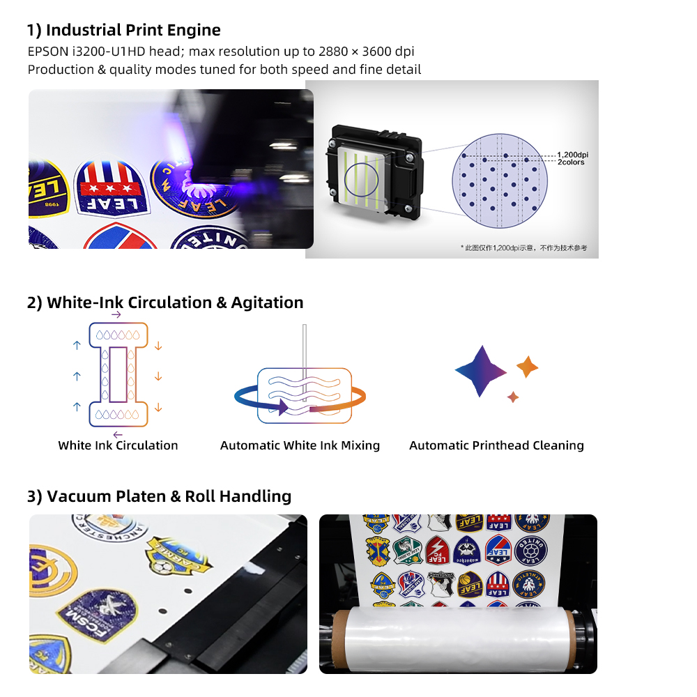 LEAF UV DTF Label Printer I320 - đánh giá và giá Dtf Printer Machine