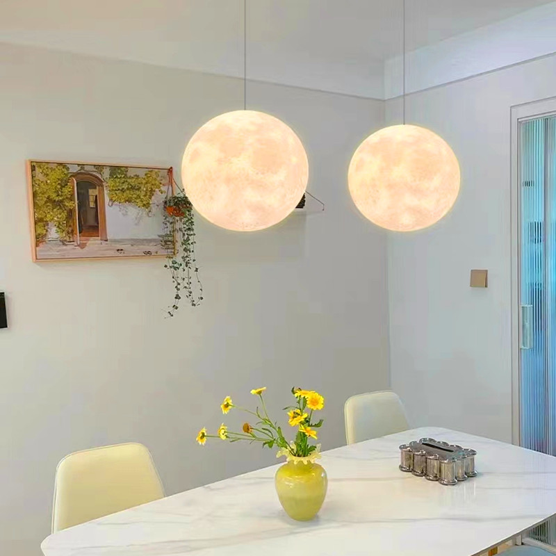 3D Printing Moon Chandelier Si - đánh giá và giá Hall Commercial Printing