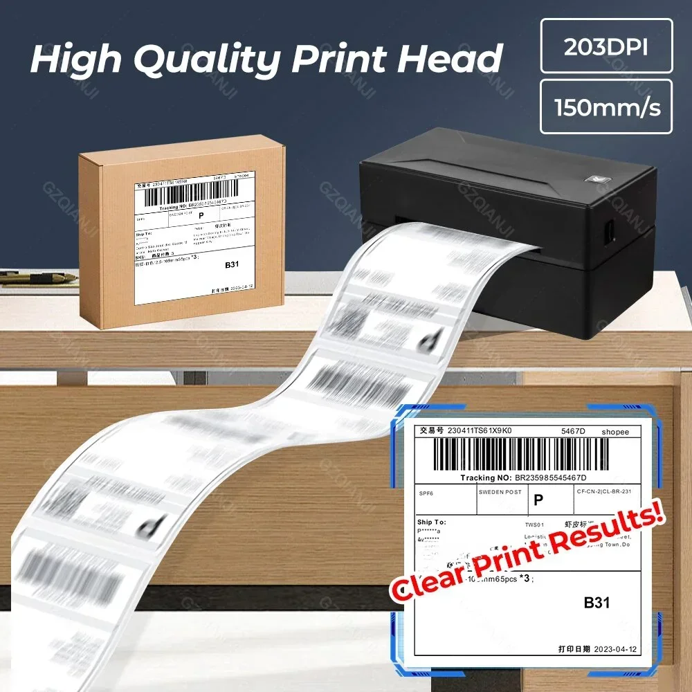 4inch Thermal Barcode Label Pr - đánh giá và giá Commercial Printing Labels