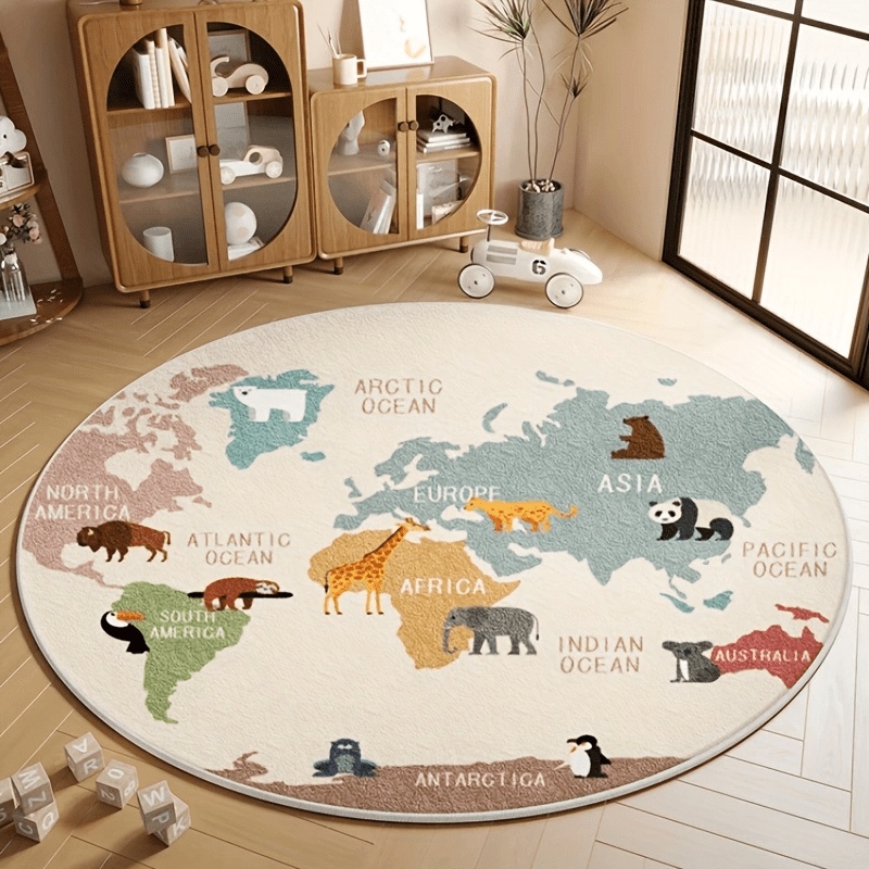 Newest 2D Round Carpet Cartoon - đánh giá và giá Wholesale Commercial Printing